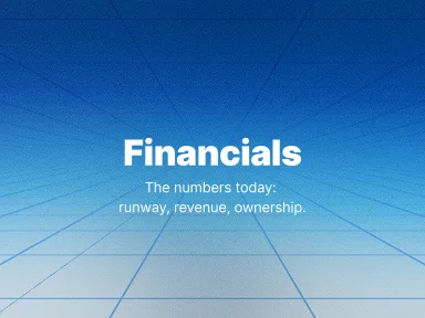 Financials & Cap Table