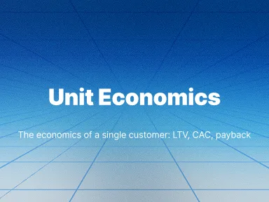 Unit Economics